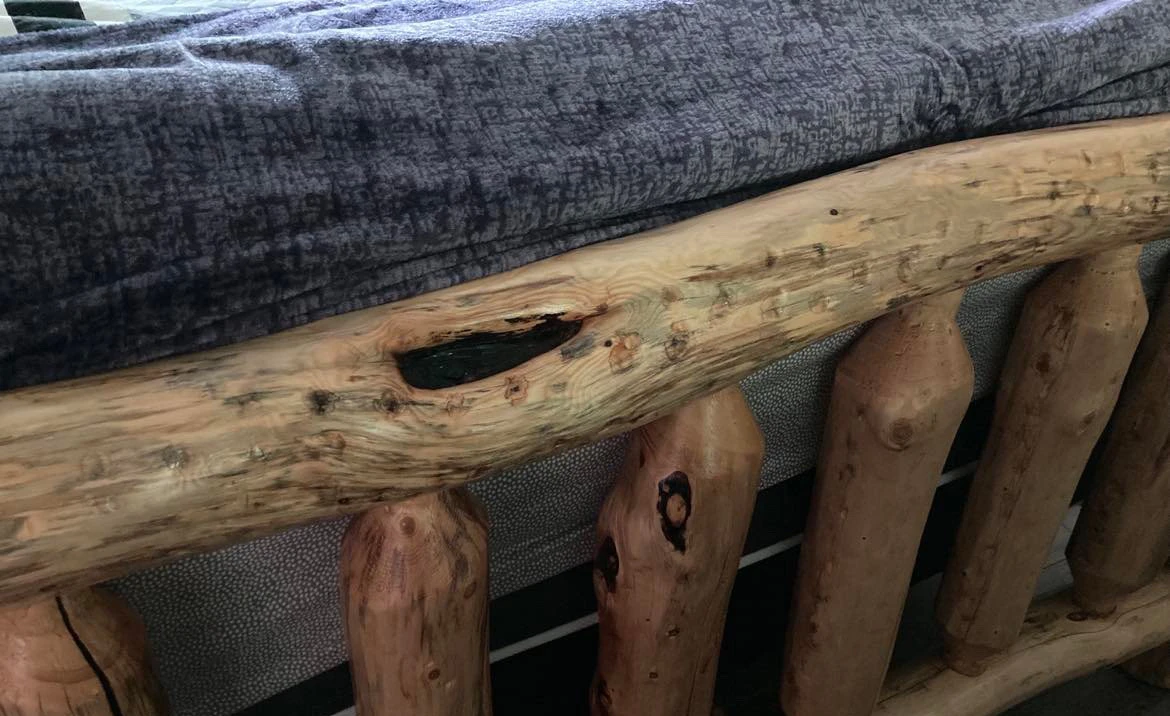 Log Bed Unfinished 2